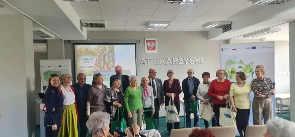 Edukacyjne spotkanie w ramach projektu „Eko Senior - Mądrość Wieku, Siła Natury”