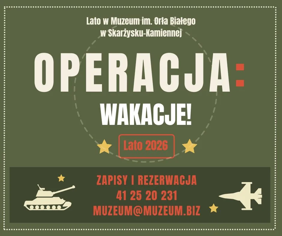 Lato pełne przygód w Muzeum im. Orła Białego
