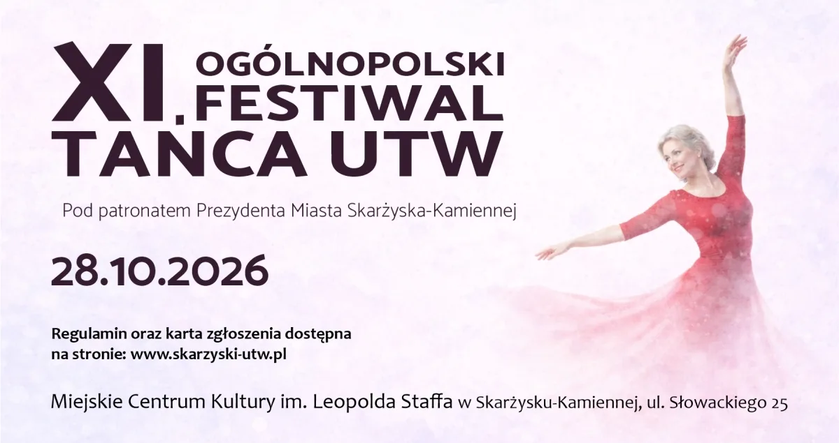 XI Ogólnopolski Festiwal Tańca Uniwersytetów Trzeciego Wieku