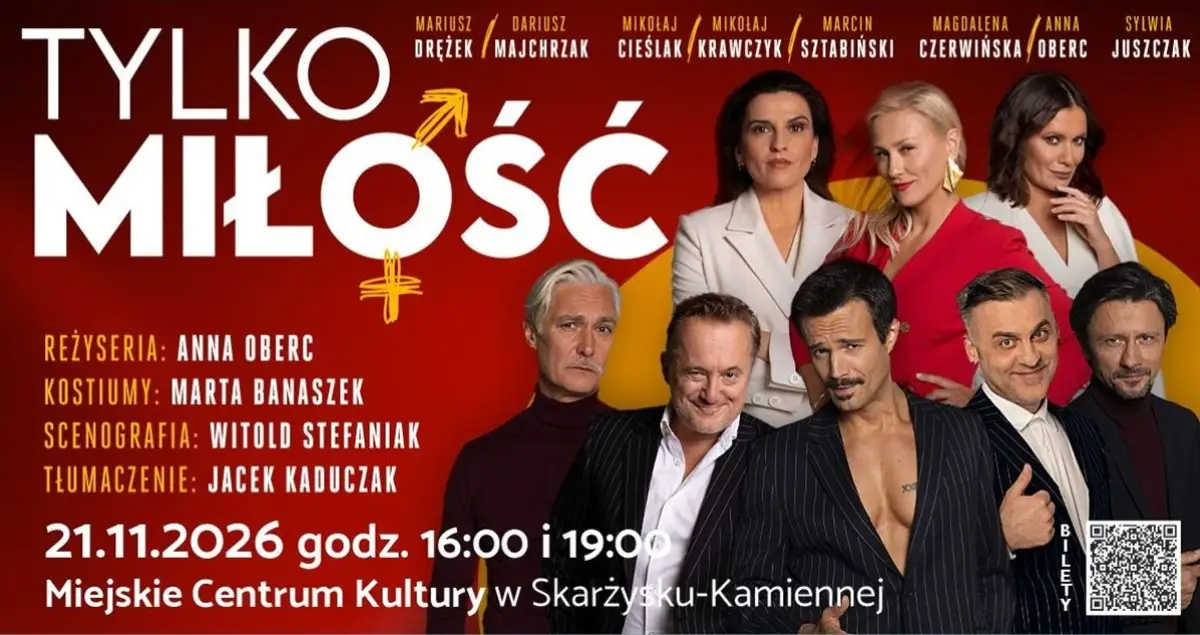 Premiera spektaklu 'Tylko miłość. Sceny z życia małżeńskiego' w MCK