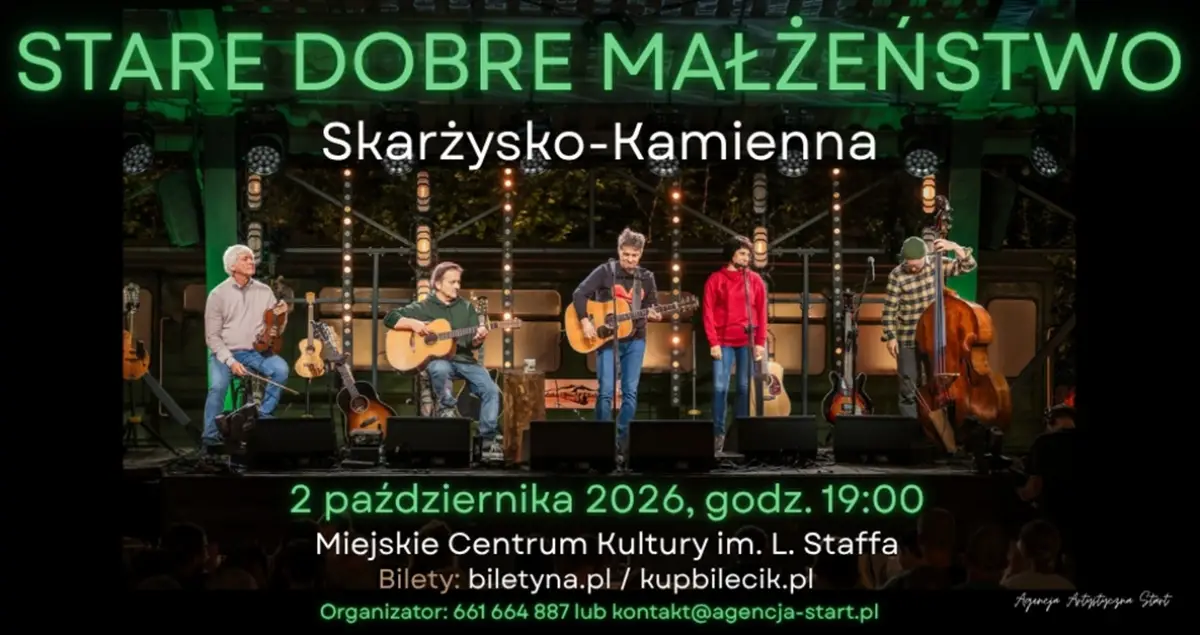Koncert zespołu Stare Dobre Małżeństwo w Skarżysku-Kamiennej