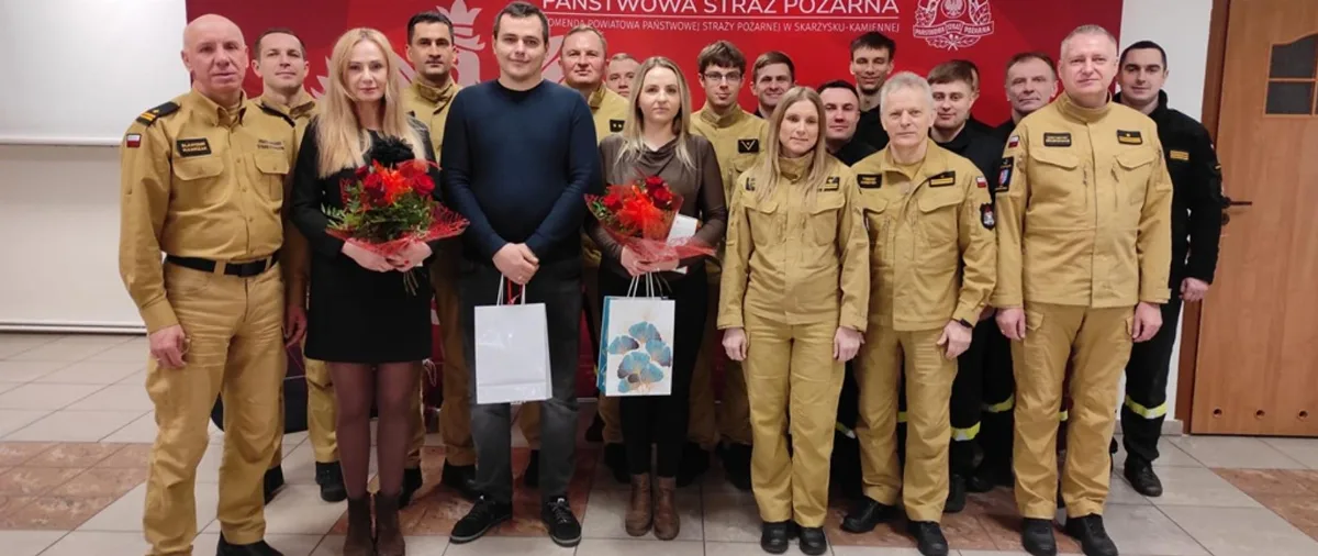 Uroczystość z okazji Dnia Służby Cywilnej w KP PSP Skarżysko-Kamienna