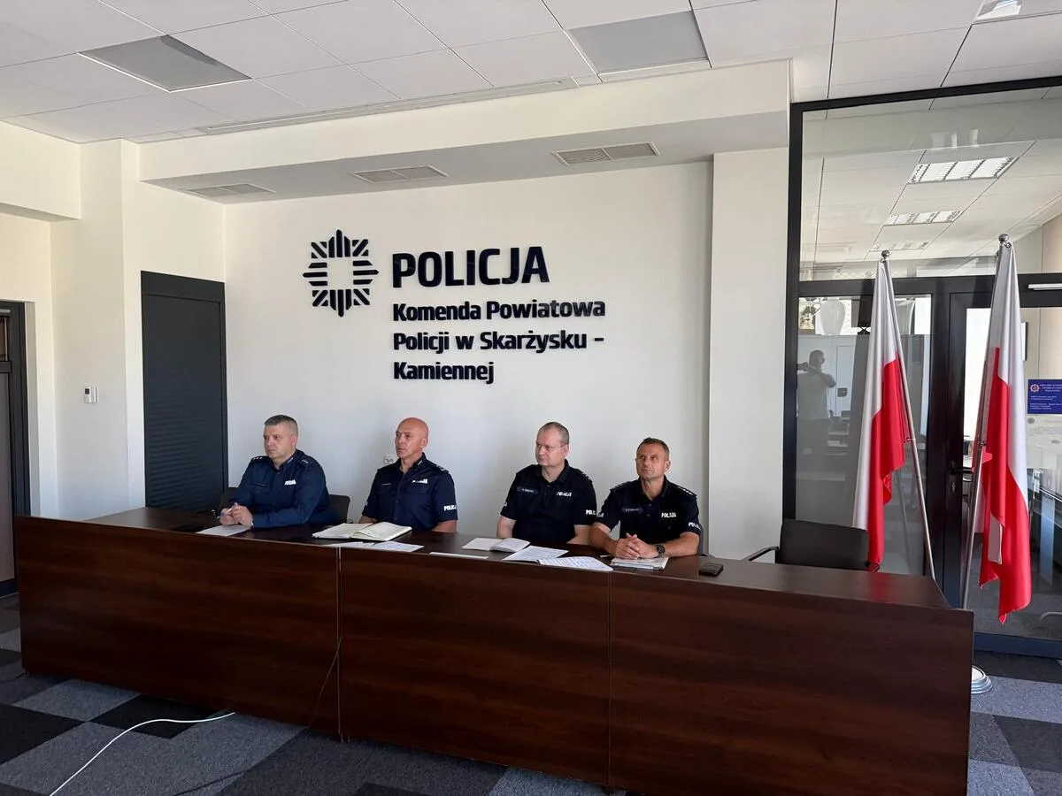 Świętokrzyska Policja przygotowana na bezpieczne wakacje