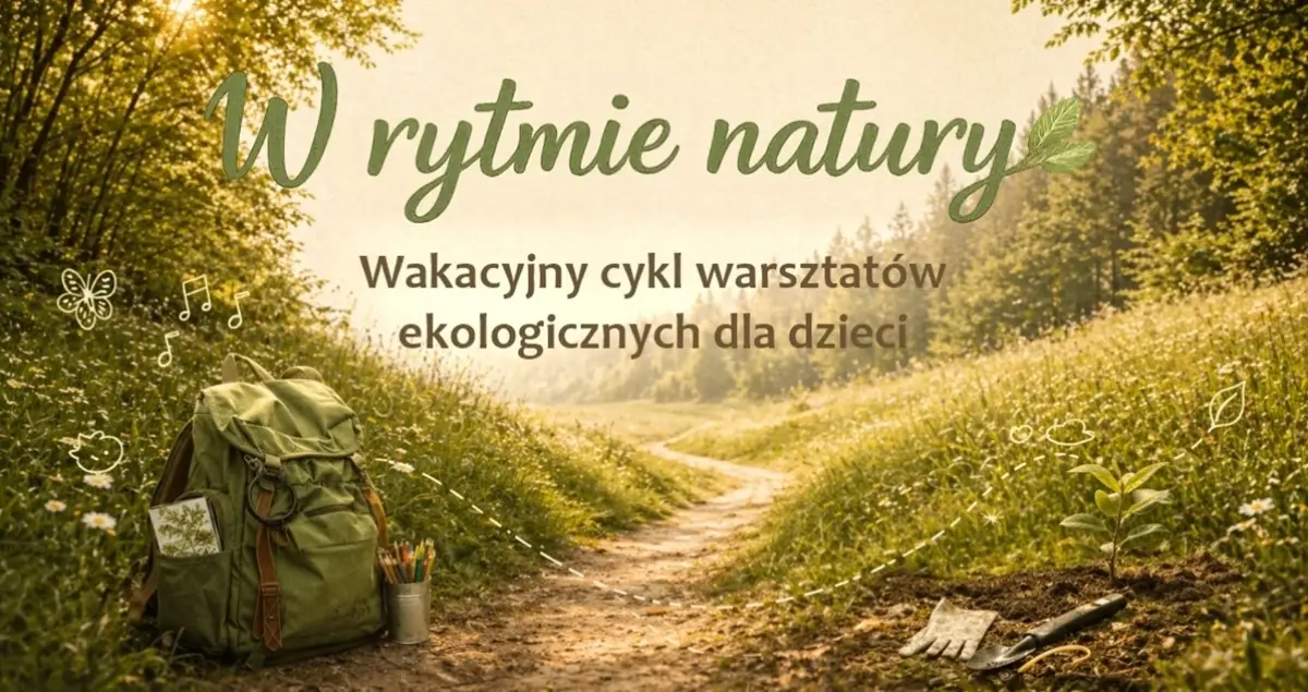 Wakacyjne warsztaty ekologiczne dla dzieci w projekcie „W rytmie natury”
